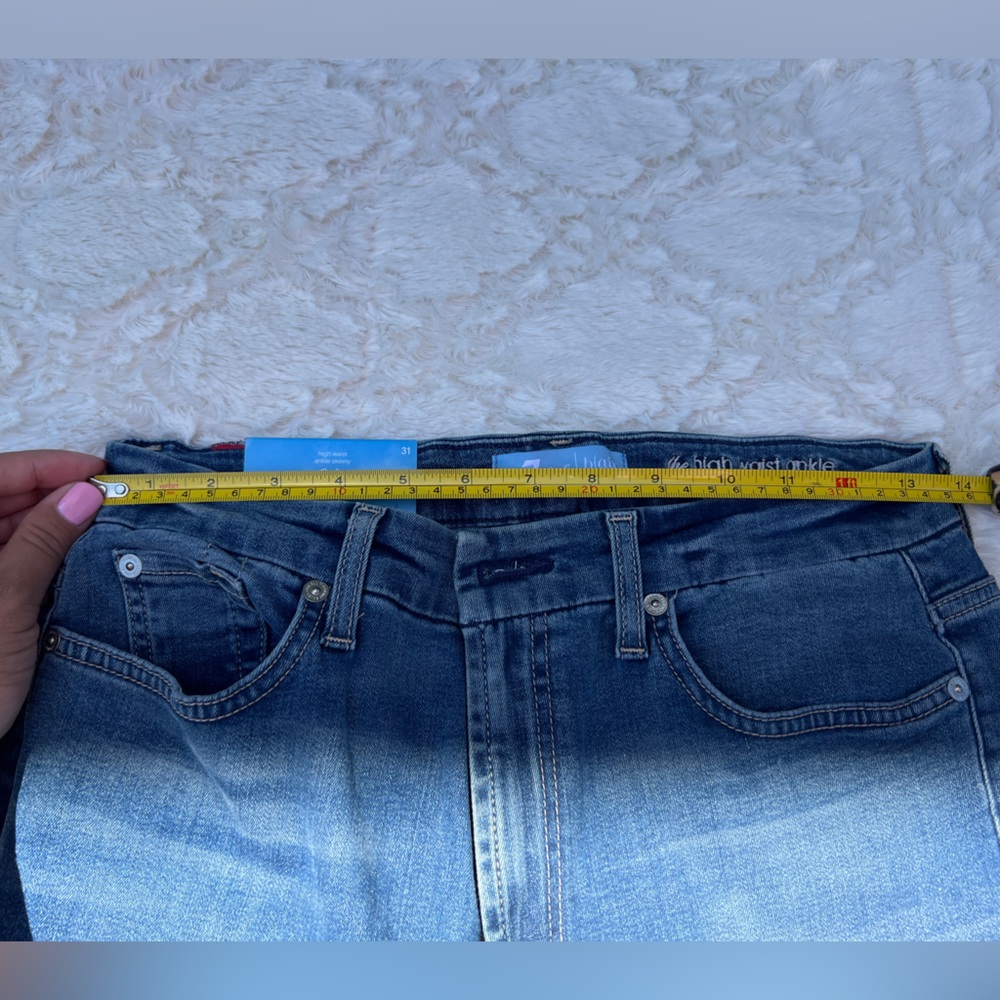 7 For All Mankind High Waist Ankle Skinny Jeans - Picture 5 of 6